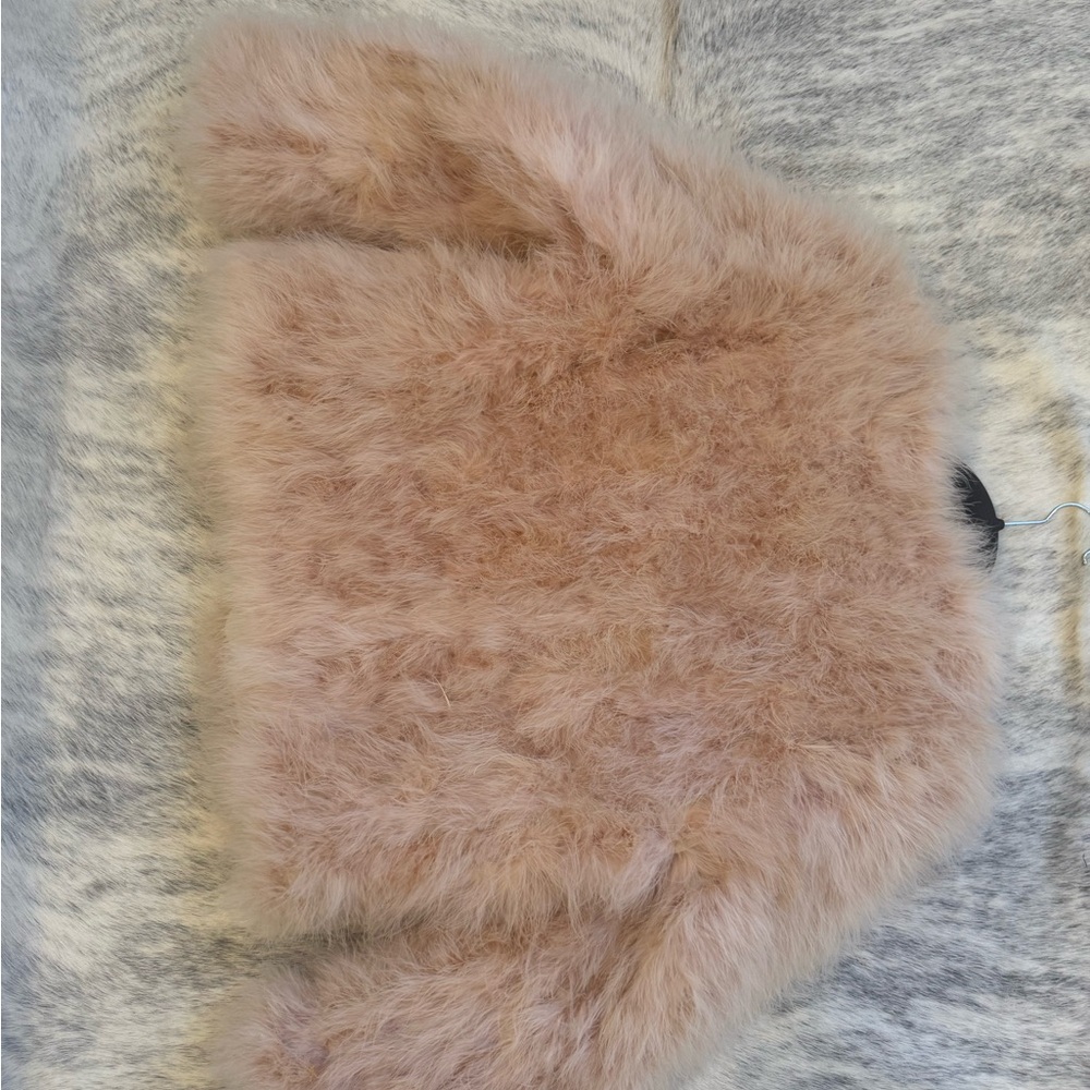 Pellobello Oat Beige Feather Jacket - image 4